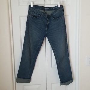 Calvin Klein Jean's Cropped Slim Boyfriend size 8